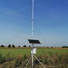 LoRa Mast. Sendemast des LoRa-Übertragungssystem für direkte Übertragung der Bodensensorik und Wetterstationen ins Internet.  ​© Kathrin Grahmann / ZALF